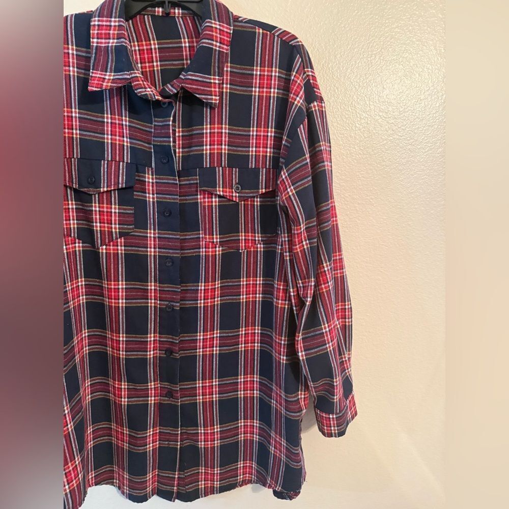Misguided | Brushed Oversized Basic Check | 8/L - image 6